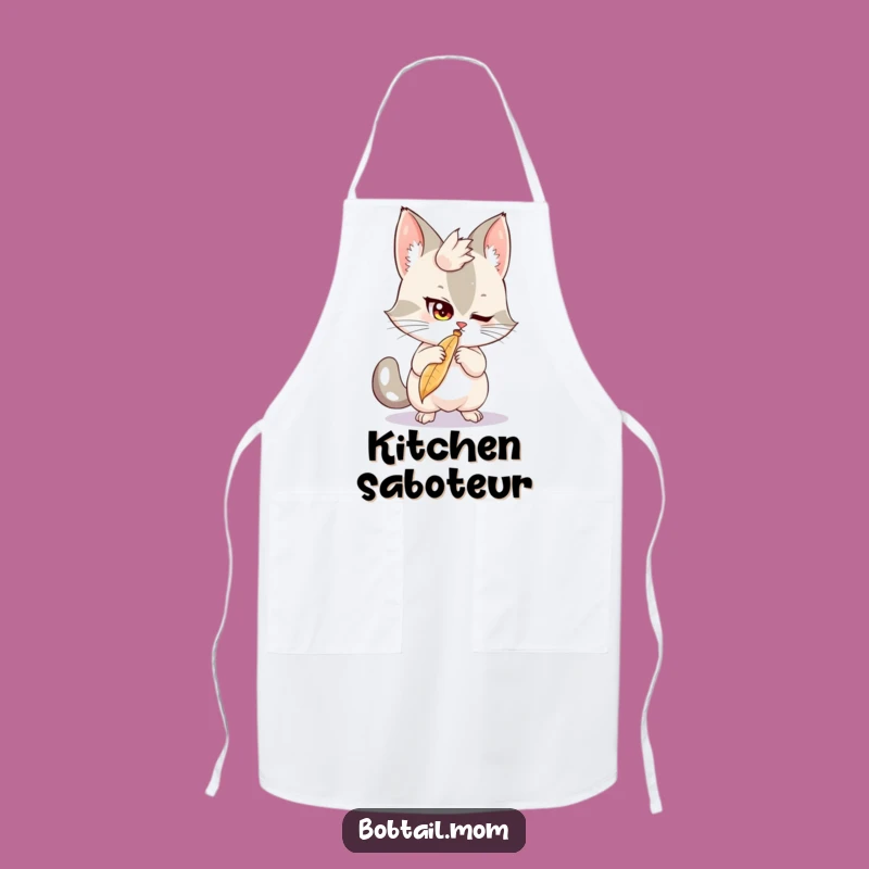 Funny Bobtail Feather Batting Apron: Cook with Chuckles, a Hilarious Kitchen Essential